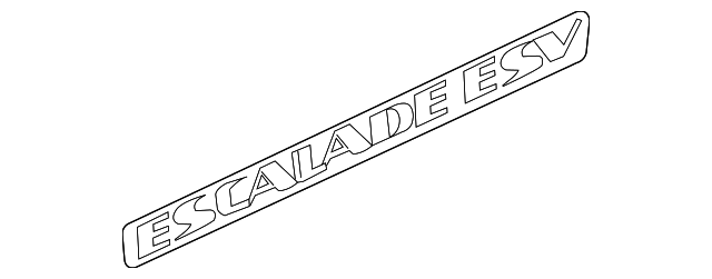 15757310 Деталь NAMEPLATE