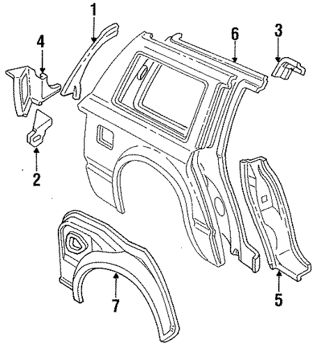 Escort INNER STRUCTURE & RAILS 2