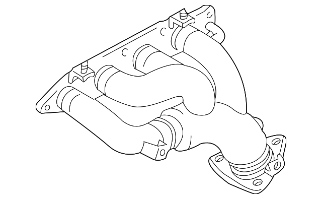 1411166D00 Деталь MANIFOLD