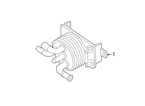 QX80 TRANS OIL COOLER