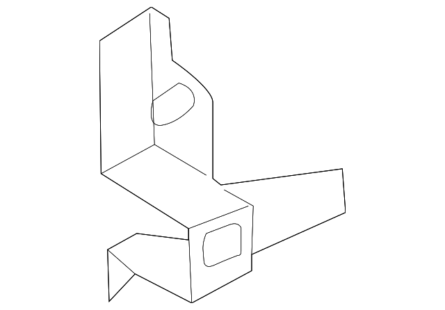 41-21-7-132-511 Деталь UNISIDE ASSY SUPPORT, LEFT