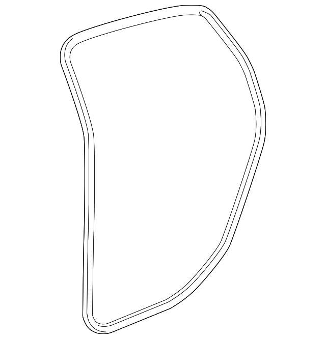 19120402 Деталь DOOR W'STRIP, LEFT