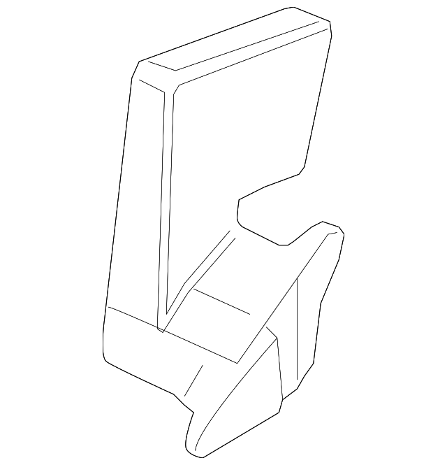 25785826 Деталь ENERGY ABSORBER, RIGHT