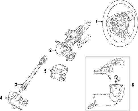 3 STEERING COLUMN