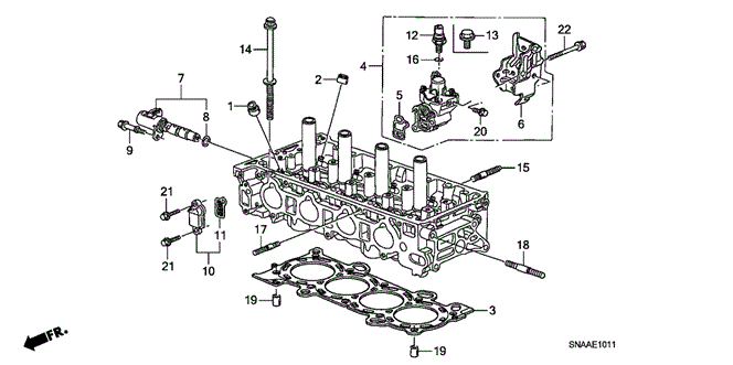 CIVIC SEDAN SPOOL VALVE (2.0L)