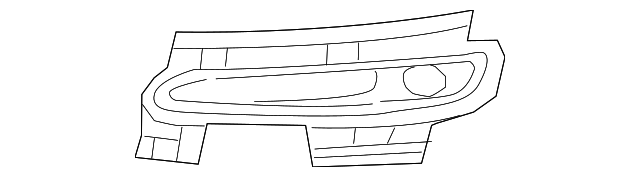 68214327AA Деталь FOG LAMP BEZEL, LEFT