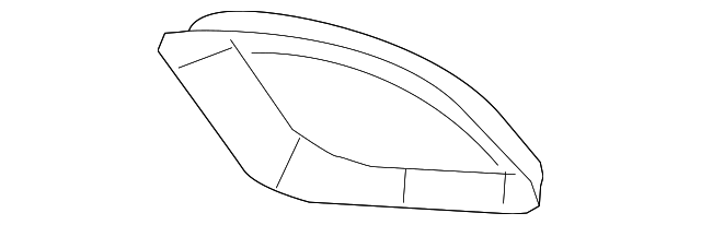 68158583AA Деталь FRAME, LEFT