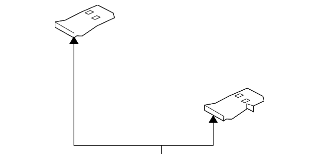 97360-2J150 Деталь CENTER DUCT, RIGHT