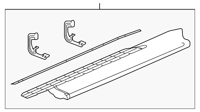 10394623 Деталь RUNNING BOARD, LEFT