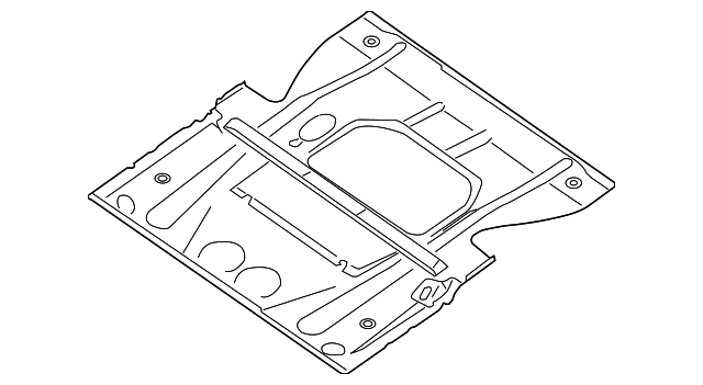 74312-CK030 Деталь FRONT FLOOR PAN