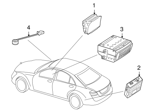 CL600 NAVIGATION SYSTEM COMPONENTS