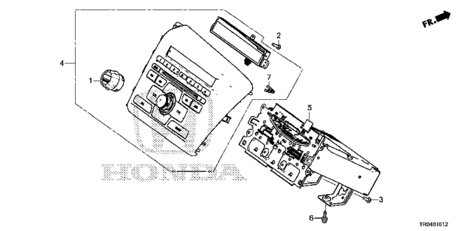CIVIC SEDAN AUDIO UNIT (2)