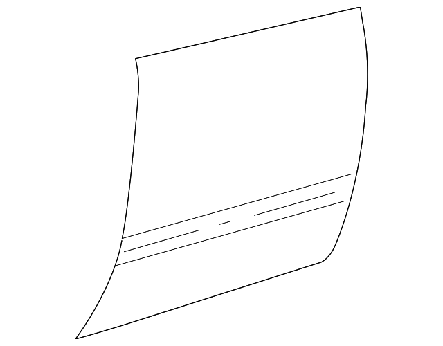 15080155 Деталь OUTER PANEL, RIGHT