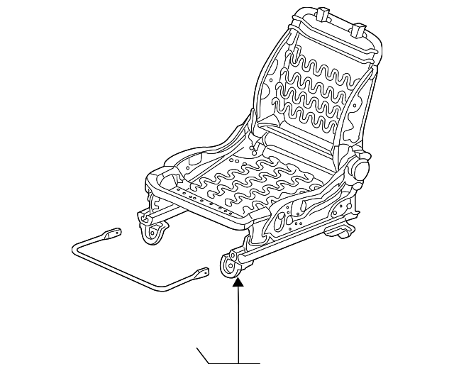 81126-SEC-A51 Деталь FRAME, R. FR. SEAT-BACK