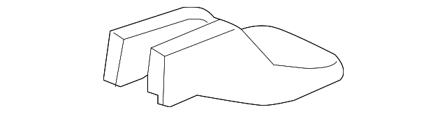 81195-SEA-003ZA Деталь COVER, RR. FOOT *NH167L* (GRAPHITE BLACK