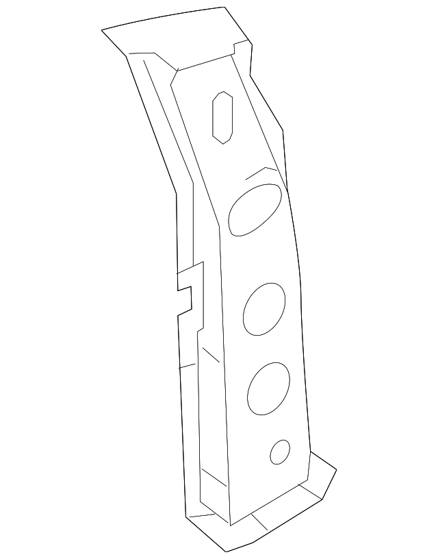 G6666-3SGMA Деталь PILLAR REINF, RIGHT
