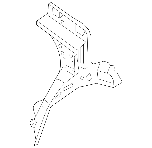 G6750-3SGAA Деталь INNER WHEELHOUSE, RIGHT