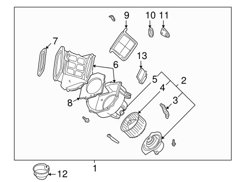Frontier BLOWER MOTOR & FAN 2