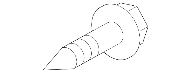 GJ6E-51-143 Деталь FOG LAMP BULB SCREW, LEFT