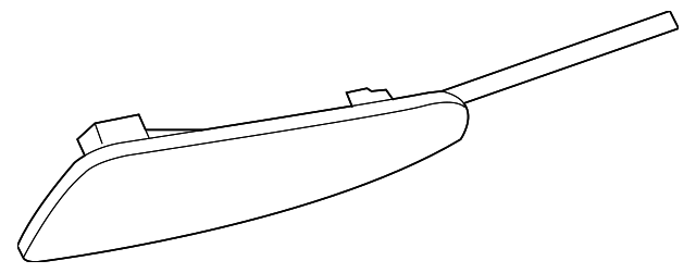 219-820-03-21 Деталь SIDE MARKER LAMP, LEFT