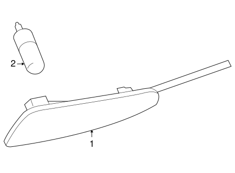 CLS550 SIDE MARKER LAMPS