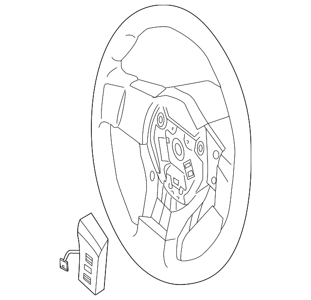 48430-EV01A Деталь STEERING WHEEL