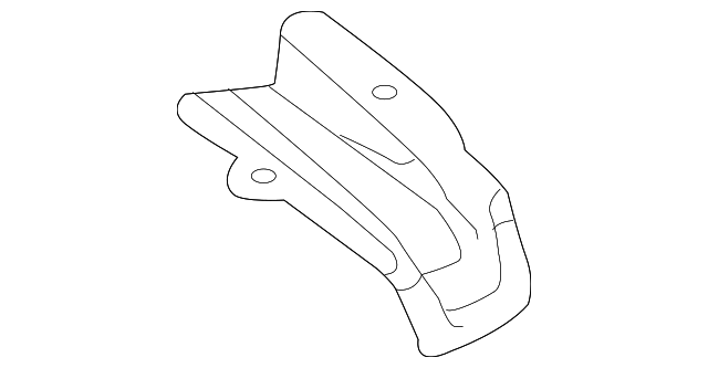 76323-5AA0A Деталь CENTER BRACE, LEFT