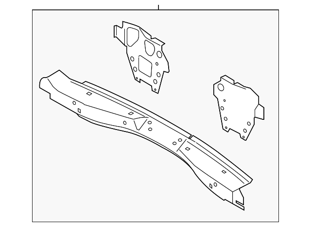 AM5Z-5840320-A Деталь INNER PANEL