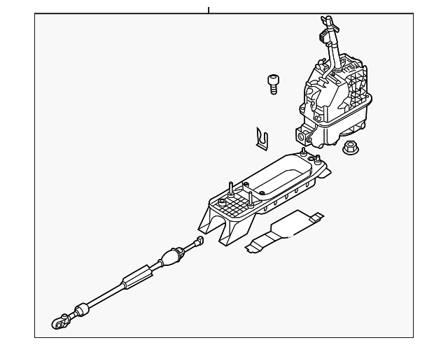 8V1-713-023-M SHIFTER ASSY