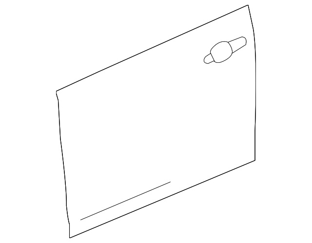 22985946 Деталь OUTER PANEL, RIGHT
