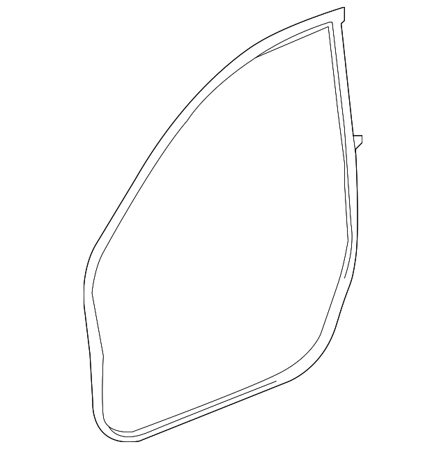 23164209 Деталь DOOR W'STRIP, LEFT