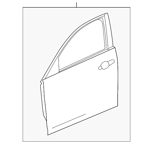 22802150 Деталь DOOR SHELL, RIGHT