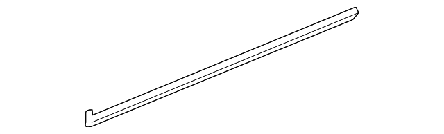22953368 Деталь LOWER W'STRIP, LEFT