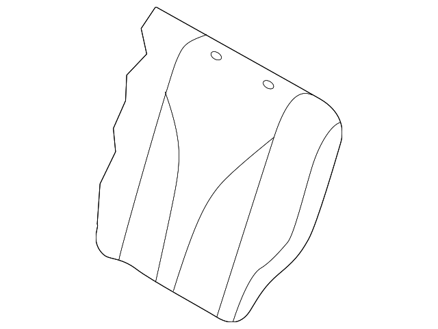LE448833180 Деталь SEAT BACK COVER