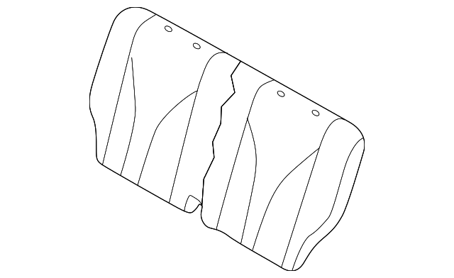 LF2088330A72 Деталь SEAT BACK ASSY