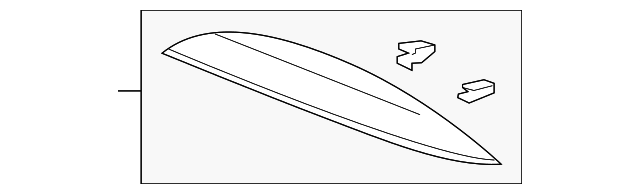77245-TX4-A01ZA Деталь GARNISH ASSY., PASSENGER *NH748L* (NEUTR