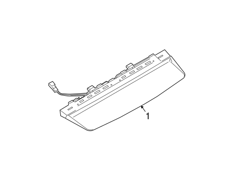 535i GT xDrive HIGH MOUNTED STOP LAMP
