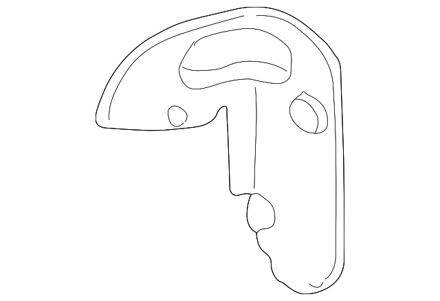 5014870AA Деталь MODULATOR BRACKET