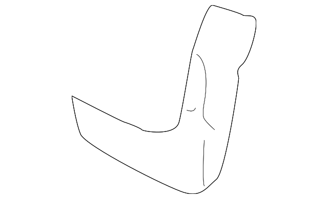 16814723 SEAT BACK PAD, LEFT