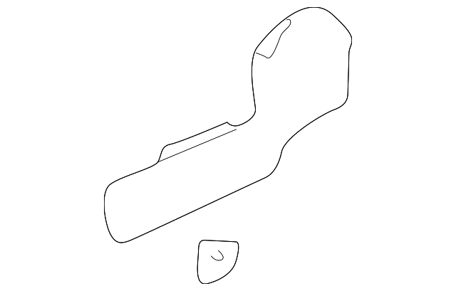 16818719 SIDE PANEL, LEFT