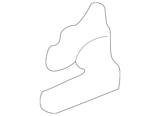 16817991 RECLINE COVER, LEFT