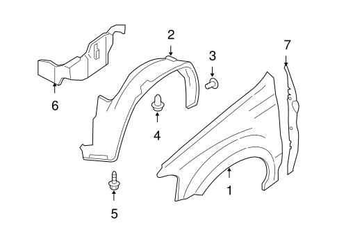 Escape FENDER & COMPONENTS