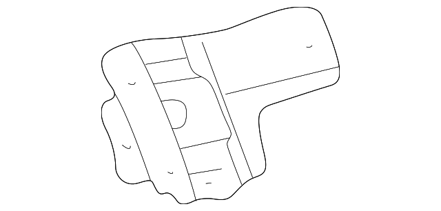 5L1Z6038CB Деталь MOTOR MOUNT, RIGHT