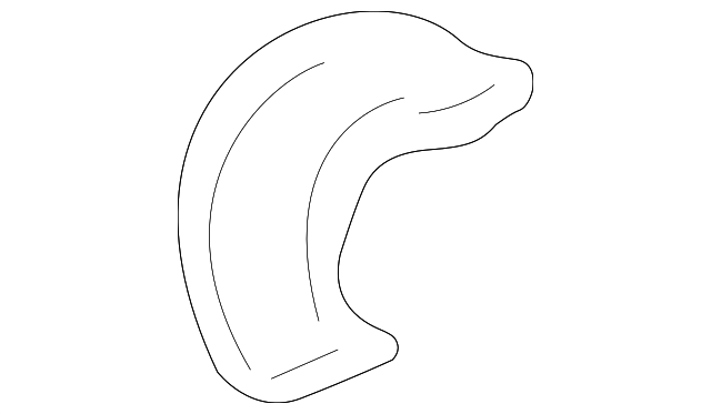 15709453 FENDER UPPER BRACKET, LEFT