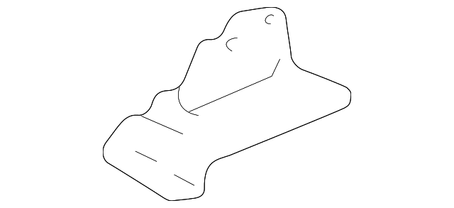 15705122 FENDER LINER SUPPORT, RIGHT