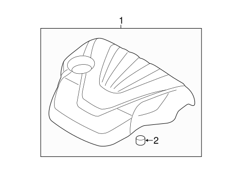 Veloster ENGINE APPEARANCE COVER