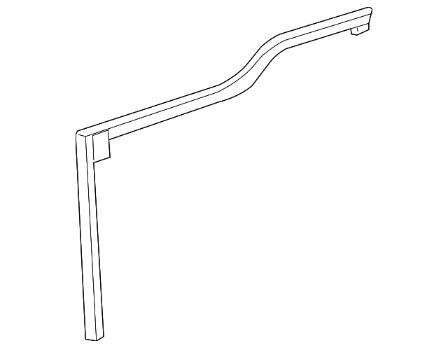 3C7Z7843723AA Деталь WEATHERSTRIP, LEFT