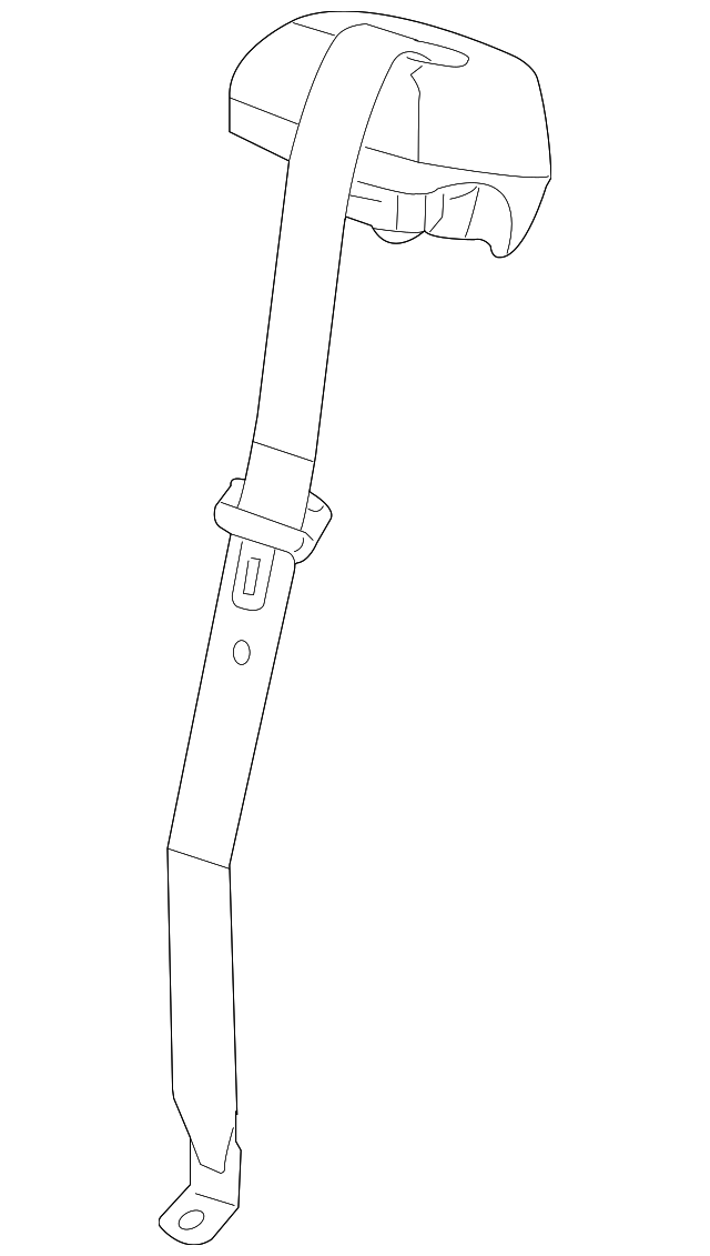 19181676 Деталь CENTER SEAT BELT