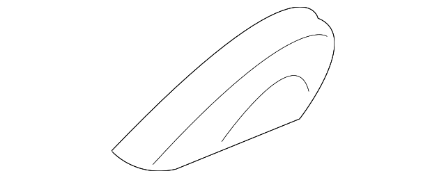 25820337 Деталь UPPER COVER, LEFT