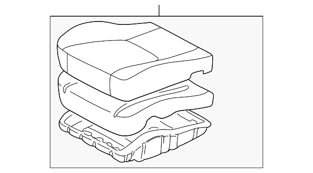 71420-02100-B0 Деталь CUSHION ASSY, LEFT